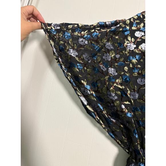 Modcloth Dramatic Depths Velvet Dress Large BNWT - Picture 3 of 9